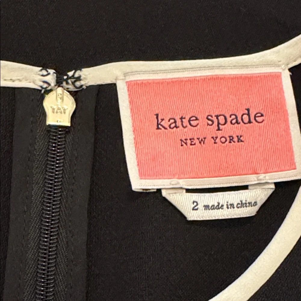 Kate Spade New York Paneled Crepe A-line dress - Picture 6 of 9